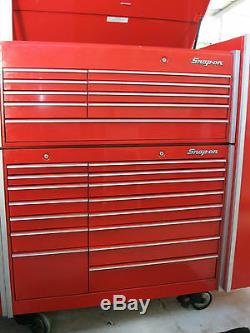 Snap on Snapon Snap-on KR1200 KR1000C Nice used Chest and cabinet 2 piece set