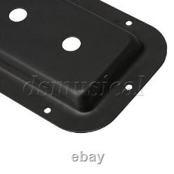 Steel Recessed Jack Plate with Dual Mounting Holes for Cabinets