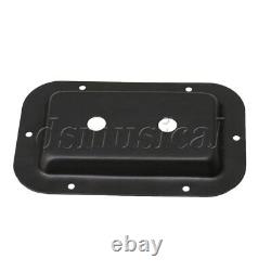 Steel Recessed Jack Plate with Dual Mounting Holes for Cabinets