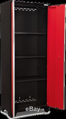 Storage Cabinet Set Locker Garage Workshop Solution System Rack Shelf