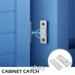 Strong Magnetic Door Closer Cabinet Catch Latch Cupboard Ultra Thin Closures LOT