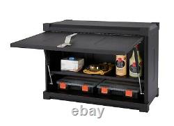 TRINITY PRO TSNPBK-0618 13-Piece Garage Cabinet Set, Black