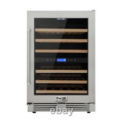 Thor Outdoor Kitchen Grill Station with Wine Cooler