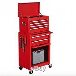 Tool Chest Rolling Cabinet withDrawers Combo Garage Box Mechanic Set Kit Organizer
