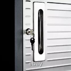 UltraHD 5-Piece Garage Cabinet Set with Adjustable Workbench NEW