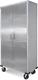 Ultrahd Tall Storage Cabinet Stainless Steel 2 Pack