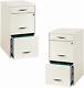 Value Pack (set Of 2) 3 Drawer Steel File Cabinet In White