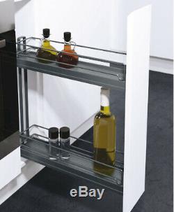 Vauth-Sagel VS SUB Slim Kitchen Unit 100mm Storage Basket Set, For 150mm Cabinet