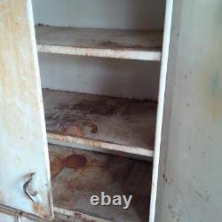 Vintage Youngstown Metal Kitchen Garage Cabinets Boomerang Handles we ship$$