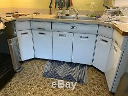 Vintage metal kitchen cabinets- Full set. Local pick up