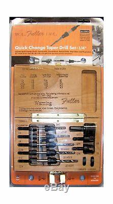 W. L. Fuller 10393011C #11 5-Piece Taper Drill Set
