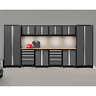 Warehouse Steel Cabinet Set Workshop 12-pc Car Garage Metal Storage Furniture