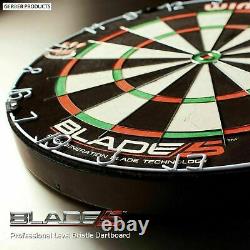 Winmau Blade 5 Dart Board Champion Dartboard, Cabinet Darts Set BLACK FRIDAY