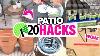 20 Best 1 Dollar Tree Patio Hacks U0026 Diys Secrets D'organisation