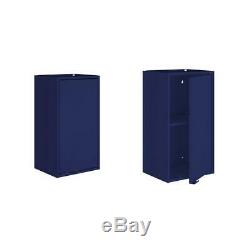 25,19 Intelligent En. H X 13,77 X 11,22 W D Cabinet Flottant Dans Set Bleu