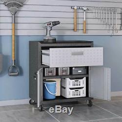 3-pc Forteresse Mobile Space-saving Garage Situé Dans Gray ID 3788442
