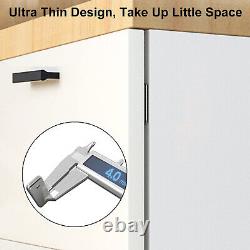 Attrape-magnétique de porte de placard ultra-mince pour fermeture de tiroir de placard - Beaucoup de verrous