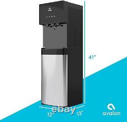Distributeur d'eau fraîche pour cuisine Avalon avec chargement par le bas et réglage de la température à 3 niveaux