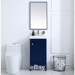 Éclairage Élégant Vf2318bl Mod Bleu Set Vanity Sink
