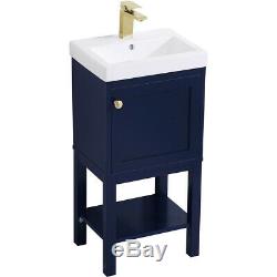 Éclairage Élégant Vf2518bl Mason Bleu Set Vanity Sink