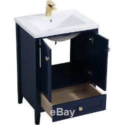 Élégant Éclairage Vf-2001bl Aqua Bleu Set Vanity Sink