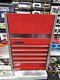 Ensemble De Caisse Roulante Snap-on Micro Roll Cab Bottom & Top Chest Mini Tool Box Red. Marque Neuf