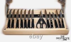 Étagère de rangement pour couteaux sous armoire de cuisine Drop Block Small