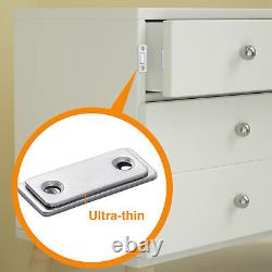 Ferme-porte magnétique puissant pour armoire avec loquet pour placard, fermetures ultra-minces LOT