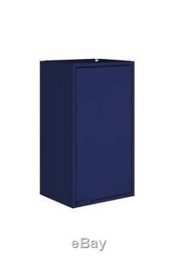 Flottant Cabinet Bleu Finition -ensemble De 2 ID 3820321
