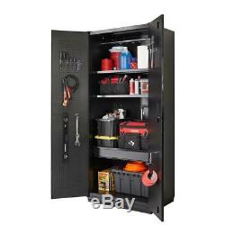 Garage Cabinet Set 156. W X 81. H X 24 In. D Système De Stockage En Acier (8 Pièces)