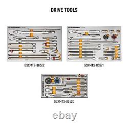 Gearwrench MEGAMOD873 Ensemble d'outils de mécanicien 873 pièces et station de travail mobile