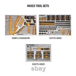 Gearwrench MEGAMOD873 Ensemble d'outils de mécanicien 873 pièces et station de travail mobile