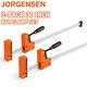 Jorgensen 2pcs 30 Bar Ensemble De Serrage 90° Parallel Cabinet De Serrage Master 1500 Lbs Charge