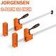 Jorgensen 30 Bar Cliquet Ensemble 90° Parallel Cliquet Cabinet Master 1500 Lbs Charge 2pcs