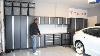 Newage Products Bold 3 0 Installation D’armoires De Garage En Acier Gris