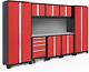 Newage Products Bold Series Red 9 Piece Set, Armoires De Garage, 56290