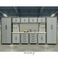 Professional Mechanics 11 Grand Atelier Steel Cabinet Set Garage Tool Storage