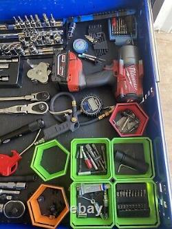 Snap On Tool Box In Ny Loaded With Tools Matching Set Cab Roll Panier