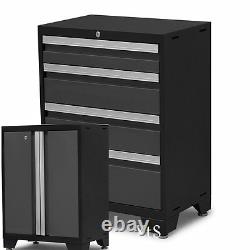 Steel Garage Cabinet Set Étagères De Rangement Armoires Mechanic Shop Tool Box Locker