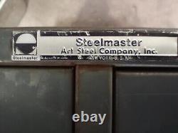 Vintage Steelmaster Art Steel Co. Stackable Index Card File 2 X2 Tiroir Cabinet