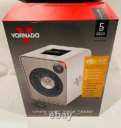 Vornado Vmh500 Réchauffeur En Métal De Chambre Entière Avec Climatisation Automatique, 2 Réglages De Chaleur